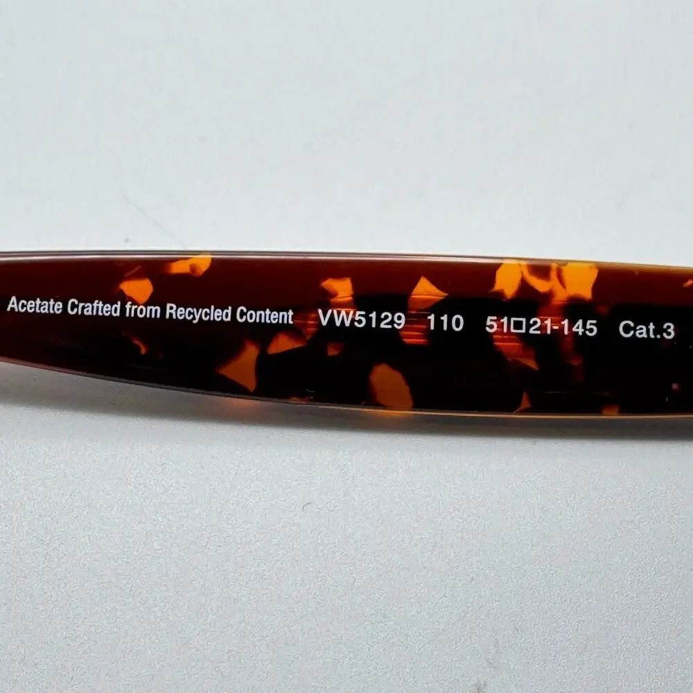 Vivienne Westwood Sunglasses VW5129 110 Havana Cat Eye Frame Brown Gradient Lens